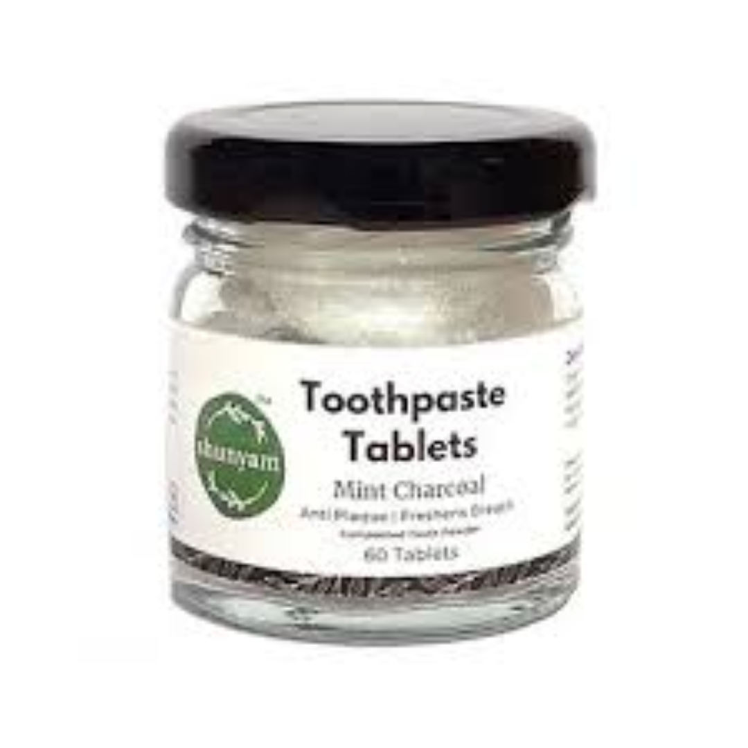 ECOSMILE TP TABLETS 60S MINT CHARCOAL